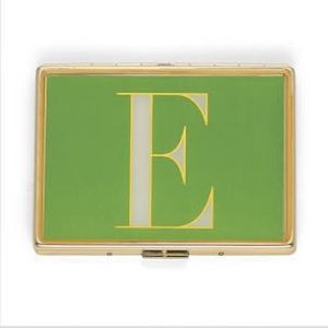 KATE SPADE Lenox its personal ID Holder, Letter E